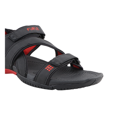 FUEL Wander Light-weight Comfortable Sports Sandal for Men (Black)