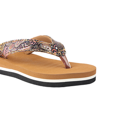 Fuel Comfortable Bela Slippers for Women's (Tan)