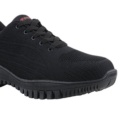 FUEL Trendy Safety Shoes in Strong Knitted Fabric, Metallic toe cap (200 J) Toe with Rubber Sole