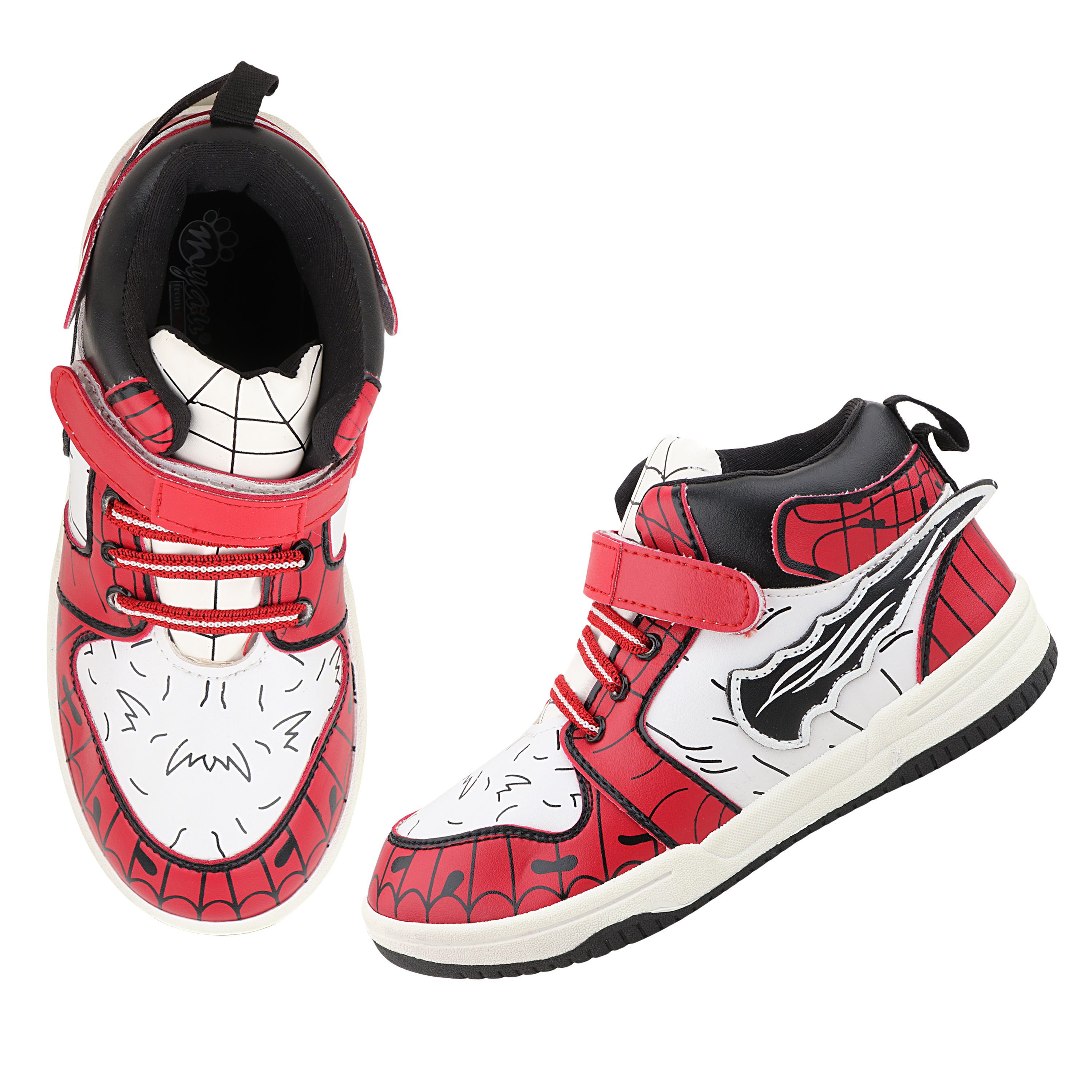 FUEL Airwalk Boys' Sport Running Shoes | Lightweight TPR Sole | Casual Walking Shoes for Kids