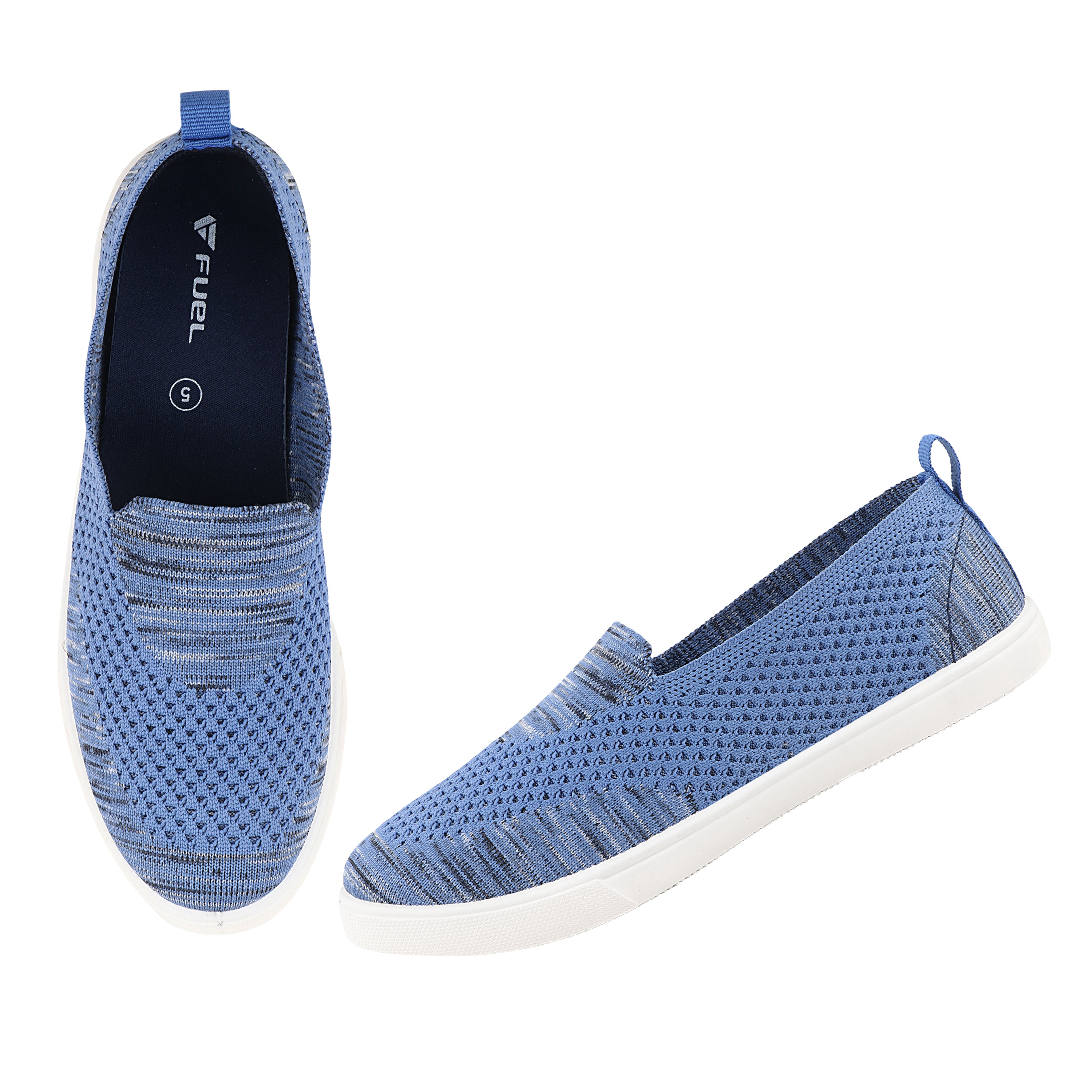 FUEL Sophia-05 Slip-On Shoes for Women – Perfect for Running, Gym & Everyday Comfort