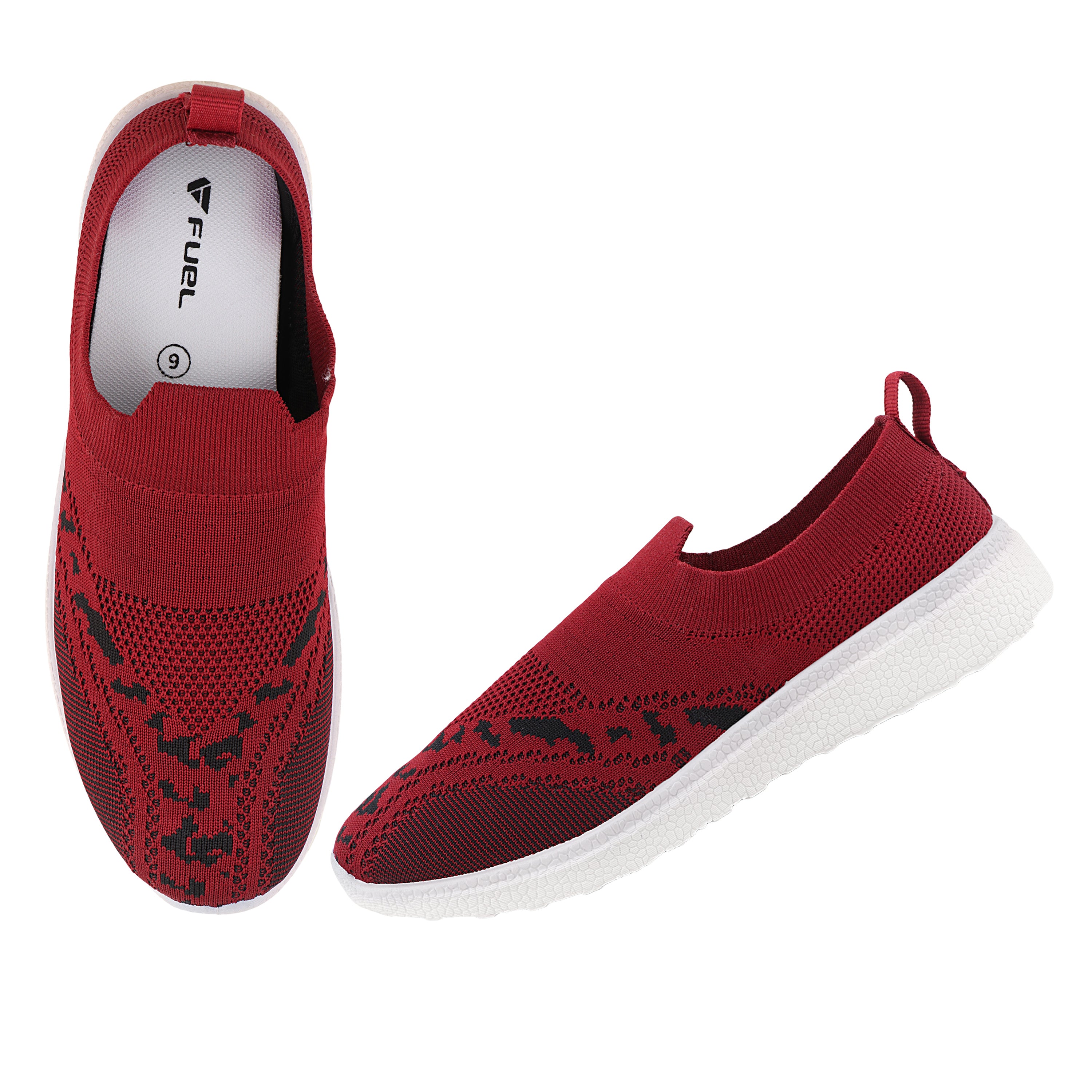 FUEL Adele Breathable Mesh Upper Women’s Shoes with Anti-Slip PVC Sole – Ideal for Everyday Comfort