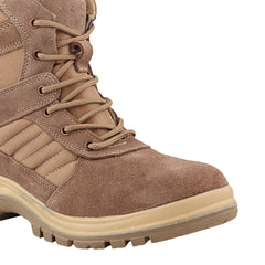 FUEL DMS Trendy Synthetic Leather Lightweight Comfortable Outdoor Casual Shoes Lace-Up High Ankle Boots