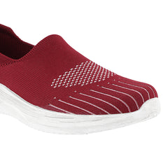 FUEL Drive Anti-Skid Slip-on Sports Shoes for Women (Maroon)