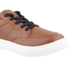 FUEL Sneaks-02 Lightweight Breathable Casual Men's Sneakers for Outdoor Activities (Brown)