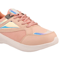 FUEL Nova Performance Max Comfortable & Breathable Sports Shoes for Women (Peach)