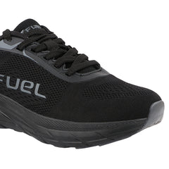 FUEL Phantom Running & Walking with Cushioned Comfort and Durable Sole for Men's (Black)