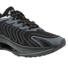 FUEL Cave Lightweight & Breathable with Comfortable Cushioning & Modern Style Sports Shoes for Men's (Black)