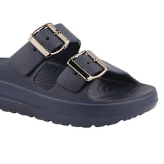 FUEL Florida Lightweight and Comfortable with Soft Cushioned Footbed & Slip-On Design for Women's (Navy)