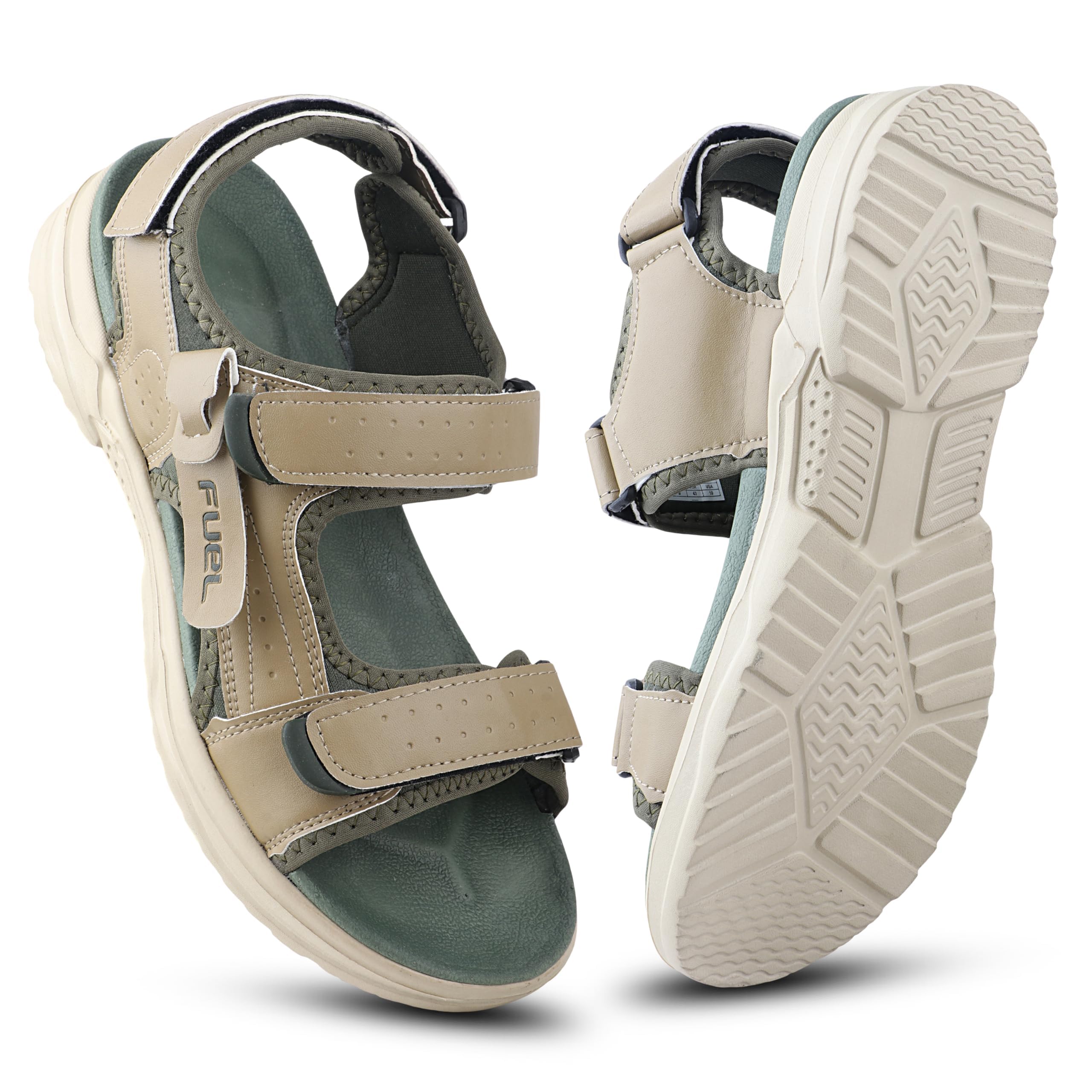Fuel Combat Sandal For Men's (MOUSE/ OLIVE)