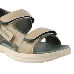 FUEL Combat Comfortable Chunky Sports Sandal For Men's (Beige)