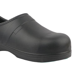FUEL Oryon Safety Shoes for Men – Lightweight EVA Safety Footwear with Protective Toe, Comfortable Cushioned Footbed & Durable Sole for Industrial, Construction & Work Use, (Black)