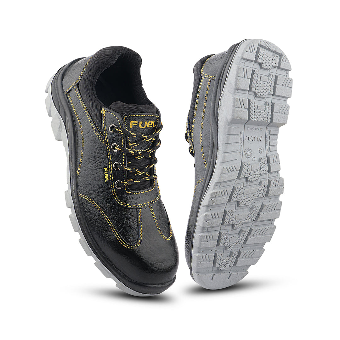 Fuel Mortar Safety Shoes for Men's (Black)