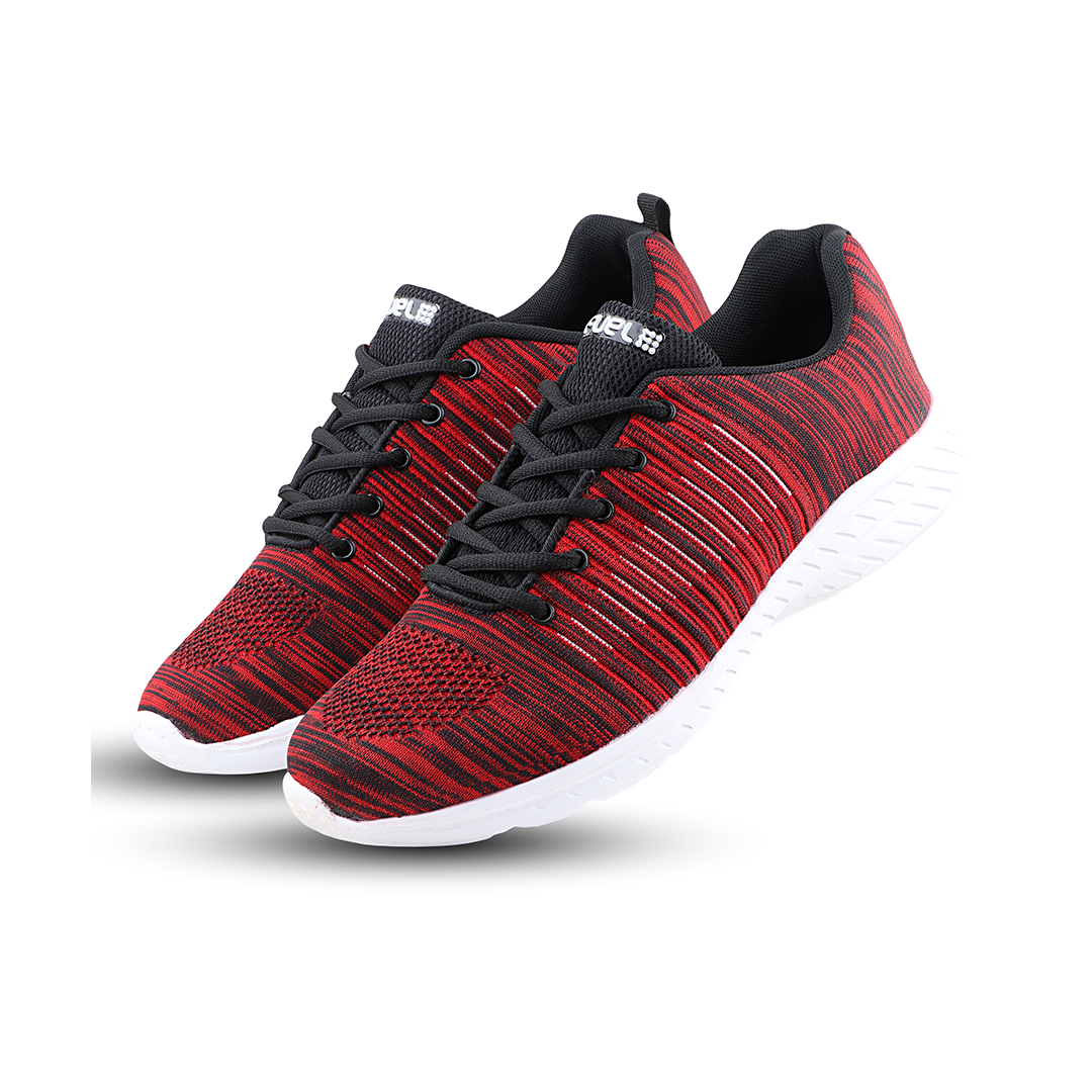 FUEL Rocky comfortable and light-weight Sports Shoes for Men (Red)