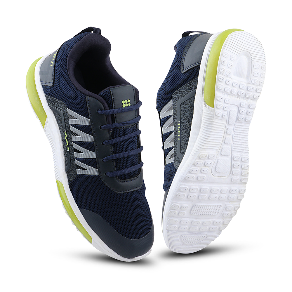 FUEL Polo Sport Shoe For Men's (Navy & Green)