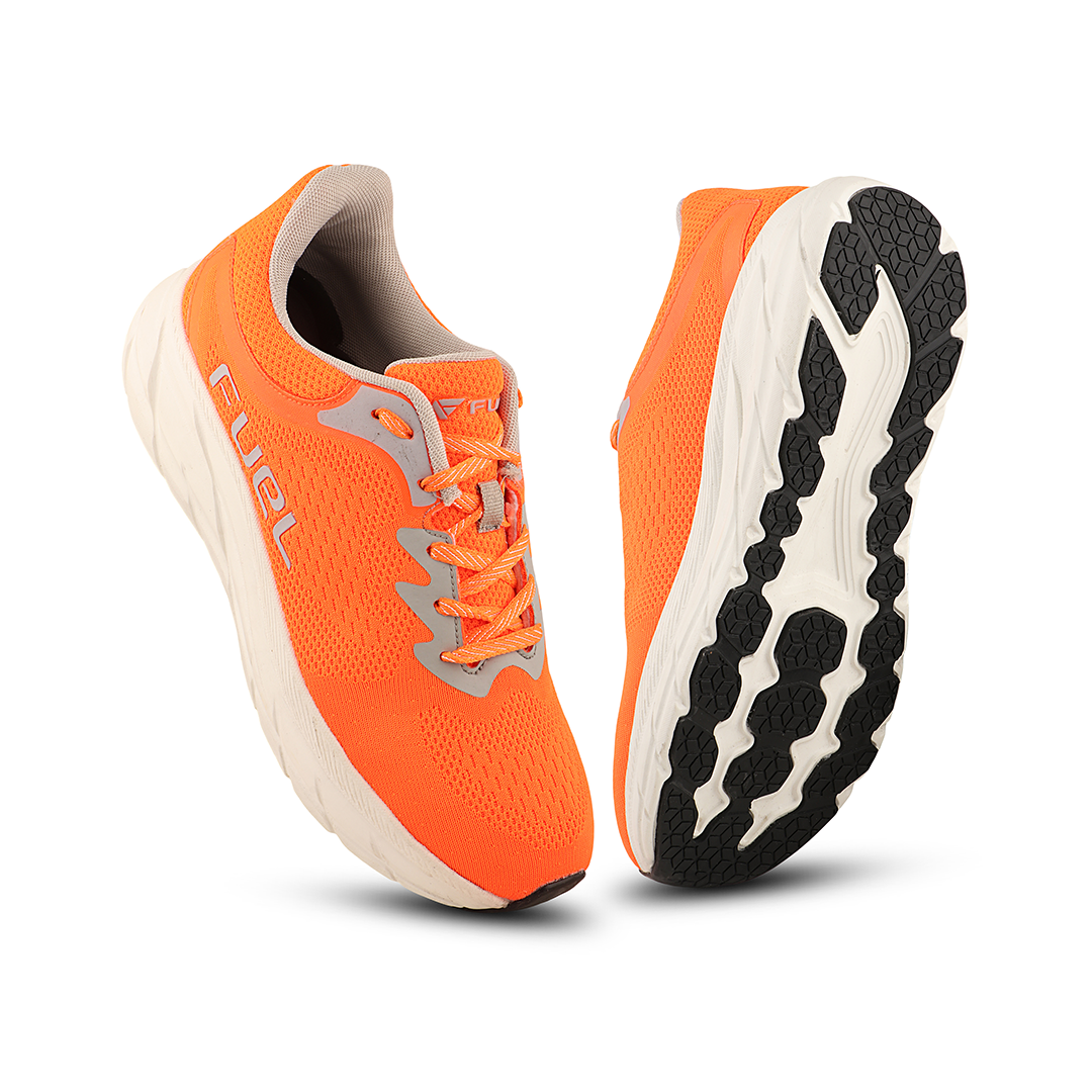 FUEL Airfly Comfortable and Light weight Sport Shoes for Men's (Orange)