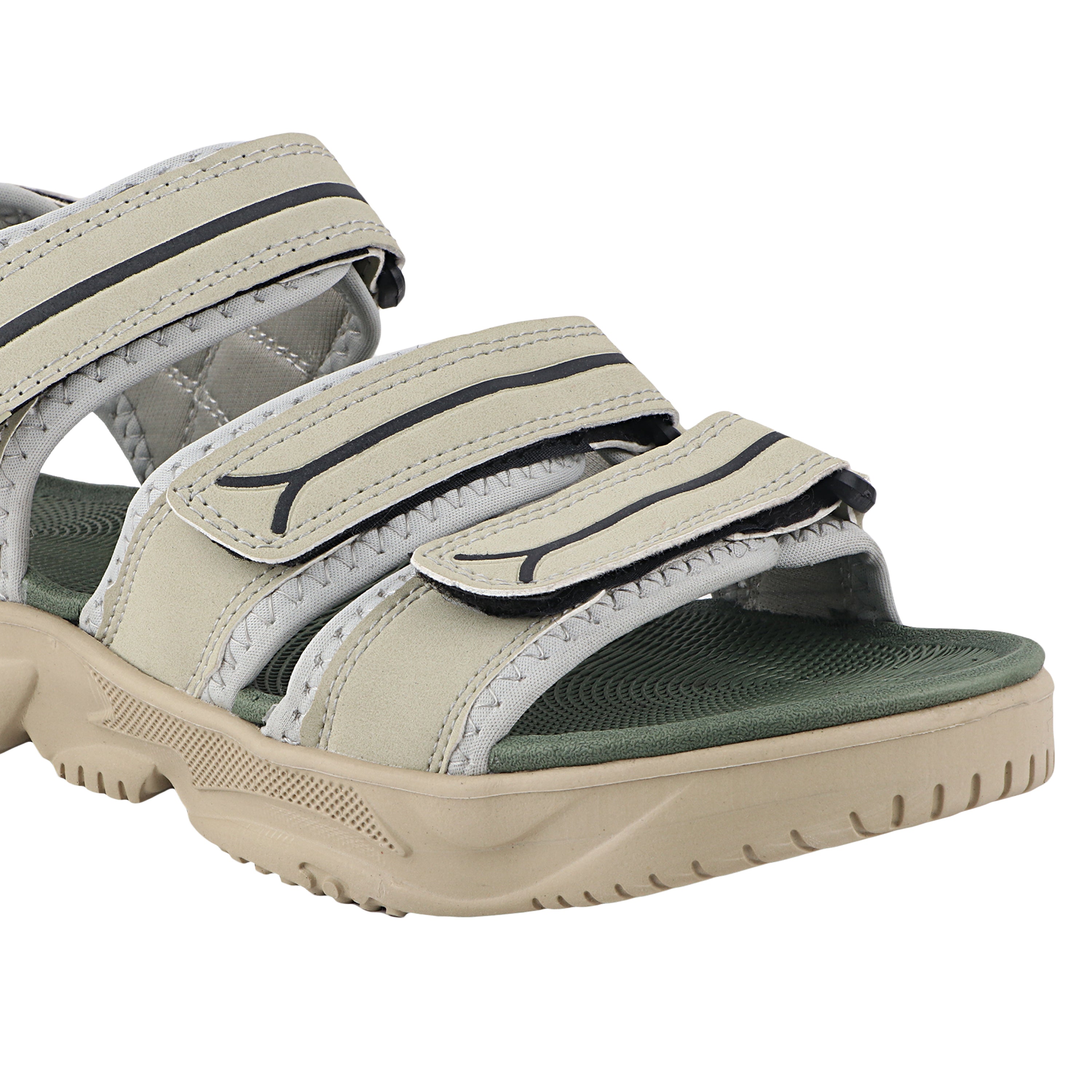 Fuel Keta Sandals For Men's (Beige-Olive)