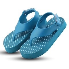 FUEL Casio Comfortable and lightweight slippers for Kids (Blue)