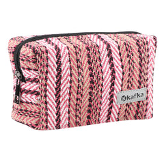 FUELXKAFKA Multi-Purpose Stylish Fabric Zipper Travel & Storage Pouch for Men & Women