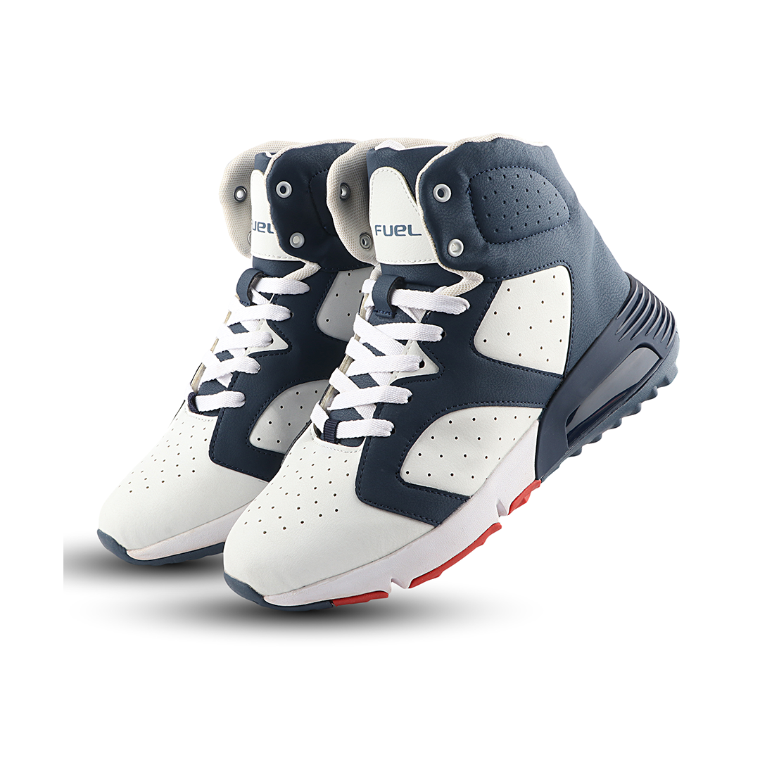 FUEL Basketball Shoes For Man's (Navy Blue)