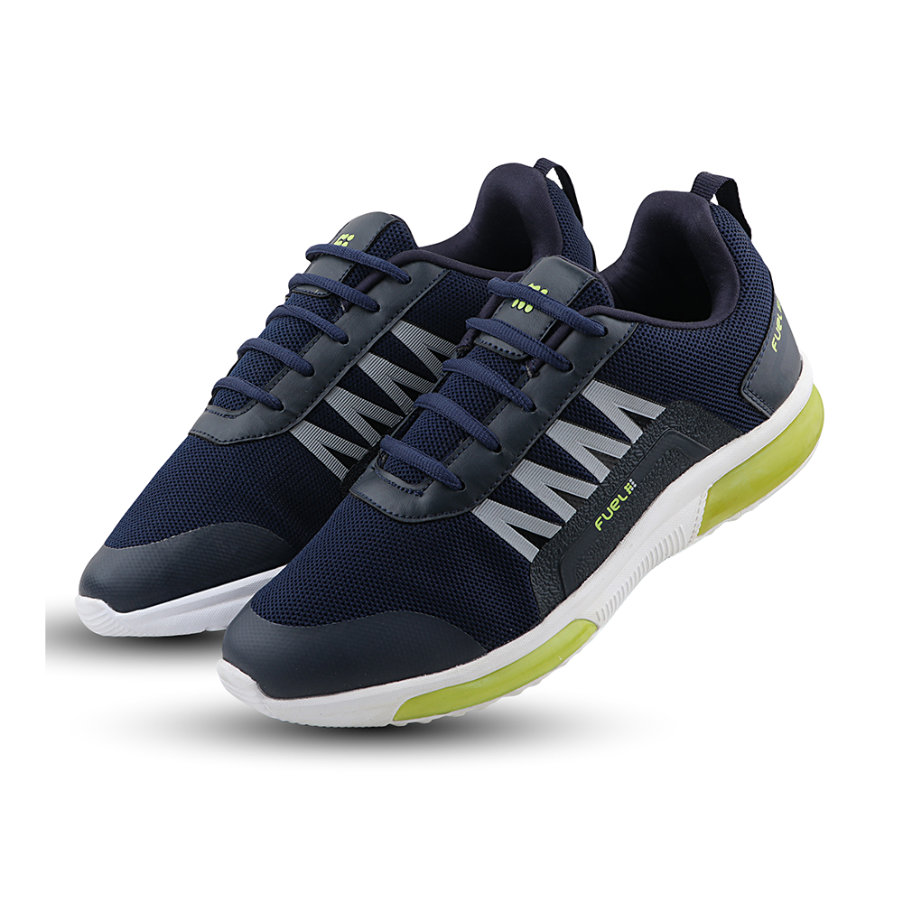 FUEL Polo Sport Shoe For Men's (Navy & Green)