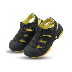 FUEL Qeudos Comfortable Sandals for Kids (Black)