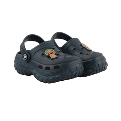 FUEL Poddle Cute & Lightweight EVA Slip-On Clogs for Kids (NAVY)