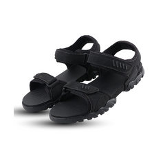 FUEL Jersey Anti-Slip & ComfortableSandals for Men (Black)