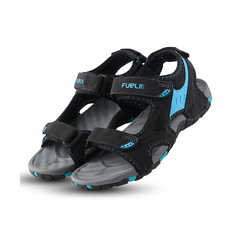 FUEL Winger Casual Sports Sandal for Men (Black)