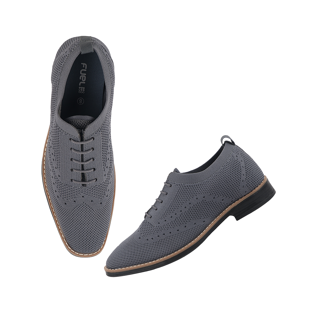 Fuel Berlin Formal Shoes For Men's (D-Grey)