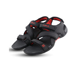 FUEL Wander Light-weight Comfortable Sports Sandal for Men (Black)