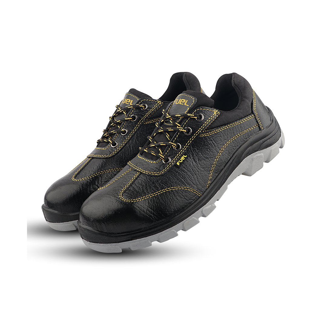 Fuel Mortar Safety Shoes for Men's (Black)