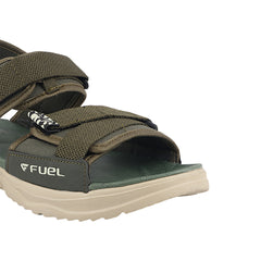 FUEL Combat-01 Breathable & Anti-Skid Outdoor Sandals For Men's (Olive)