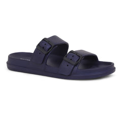 FUEL Aura Lightweight & Anti-Slip with Cushioned Footbed and Flexible Durable Slipper for Men's (Blue)