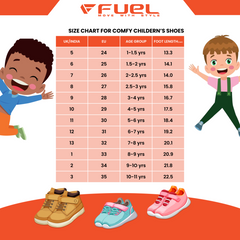 FUEL Poddle Cute & Lightweight EVA Slip-On Clogs for Kids (Khakhi)