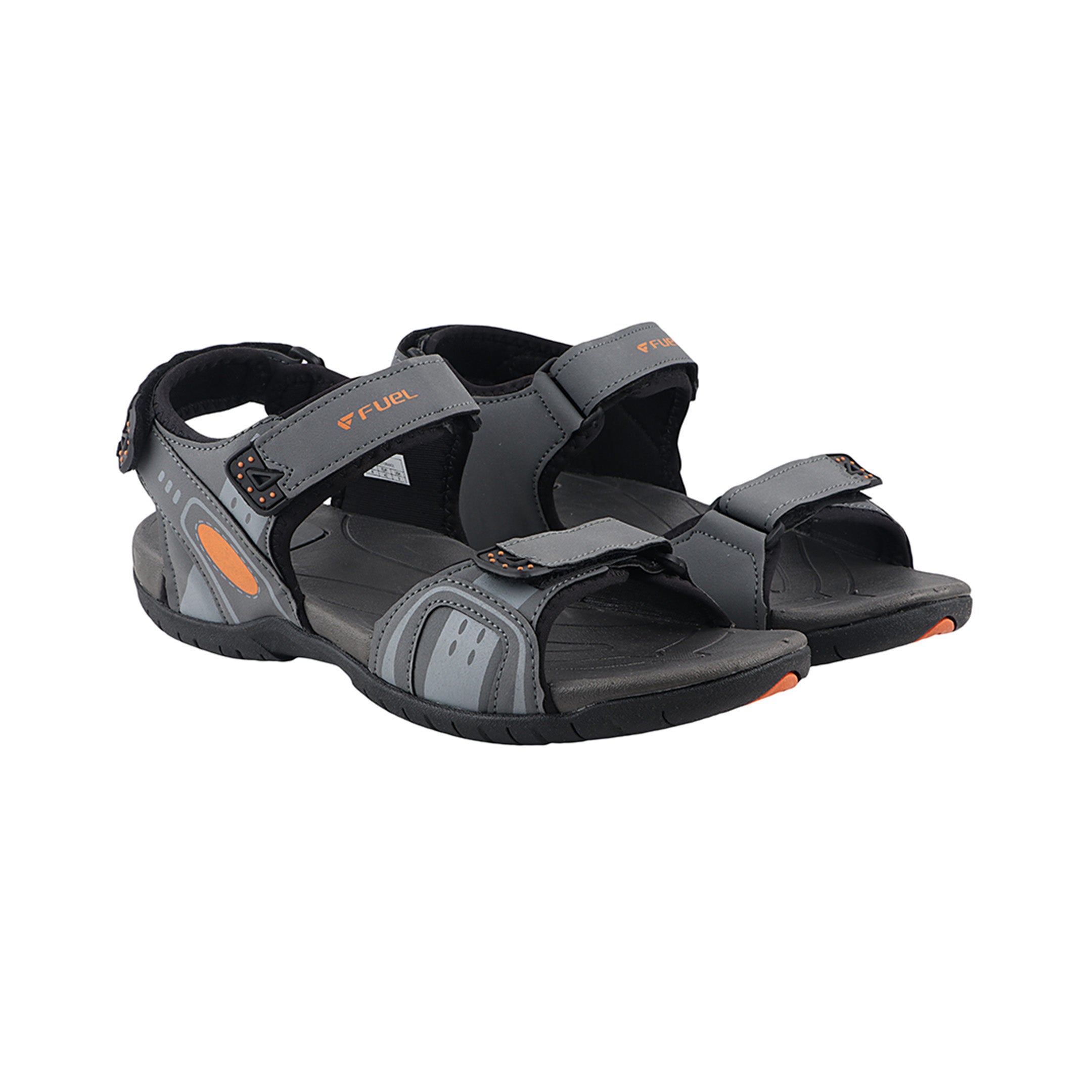Fuel 2112-08 Sandal For Men's (GREY/ORANGE)