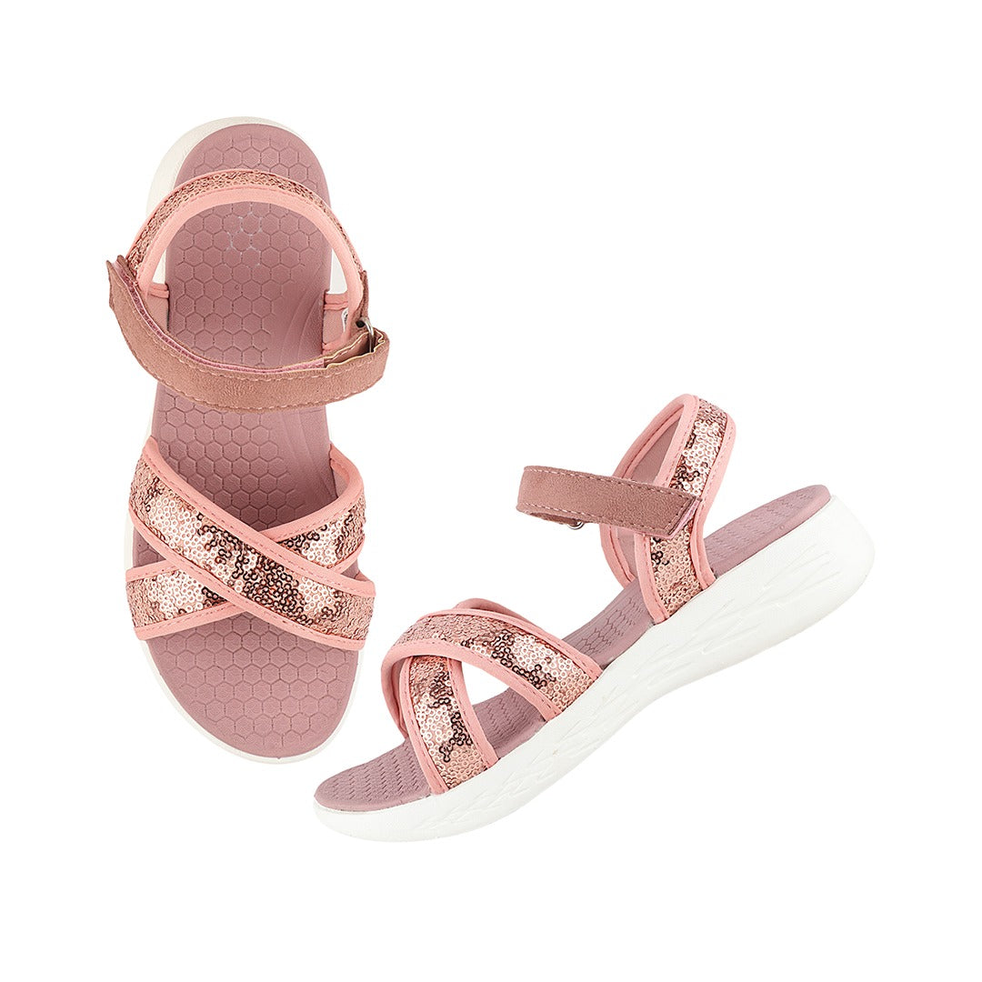 FUEL fashion Sandal for Women (Pink)