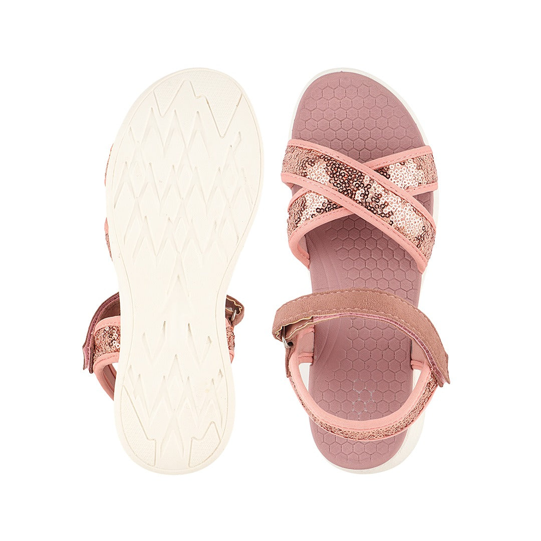 FUEL fashion Sandal for Women (Pink)