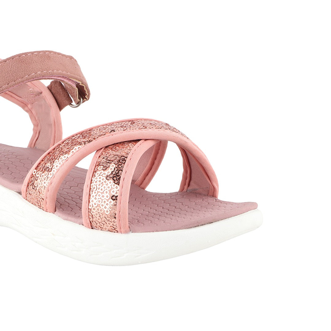 FUEL fashion Sandal for Women (Pink)