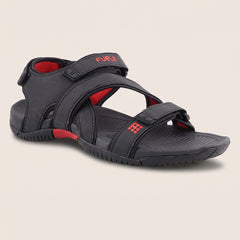 FUEL Wander Light-weight Comfortable Sports Sandal for Men (Black)