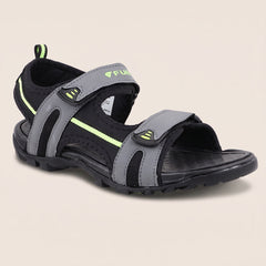 FUEL Punch-01 Trendy & Comfortable Sports Sandals for Men (Grey)
