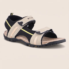 FUEL Punch-02 Versatile Comfortable Sports Sandals for Men (Beige)