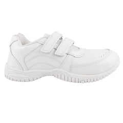 FUEL Comfortable & Breathable School Shoes for Kids in White (Fun-Gola)