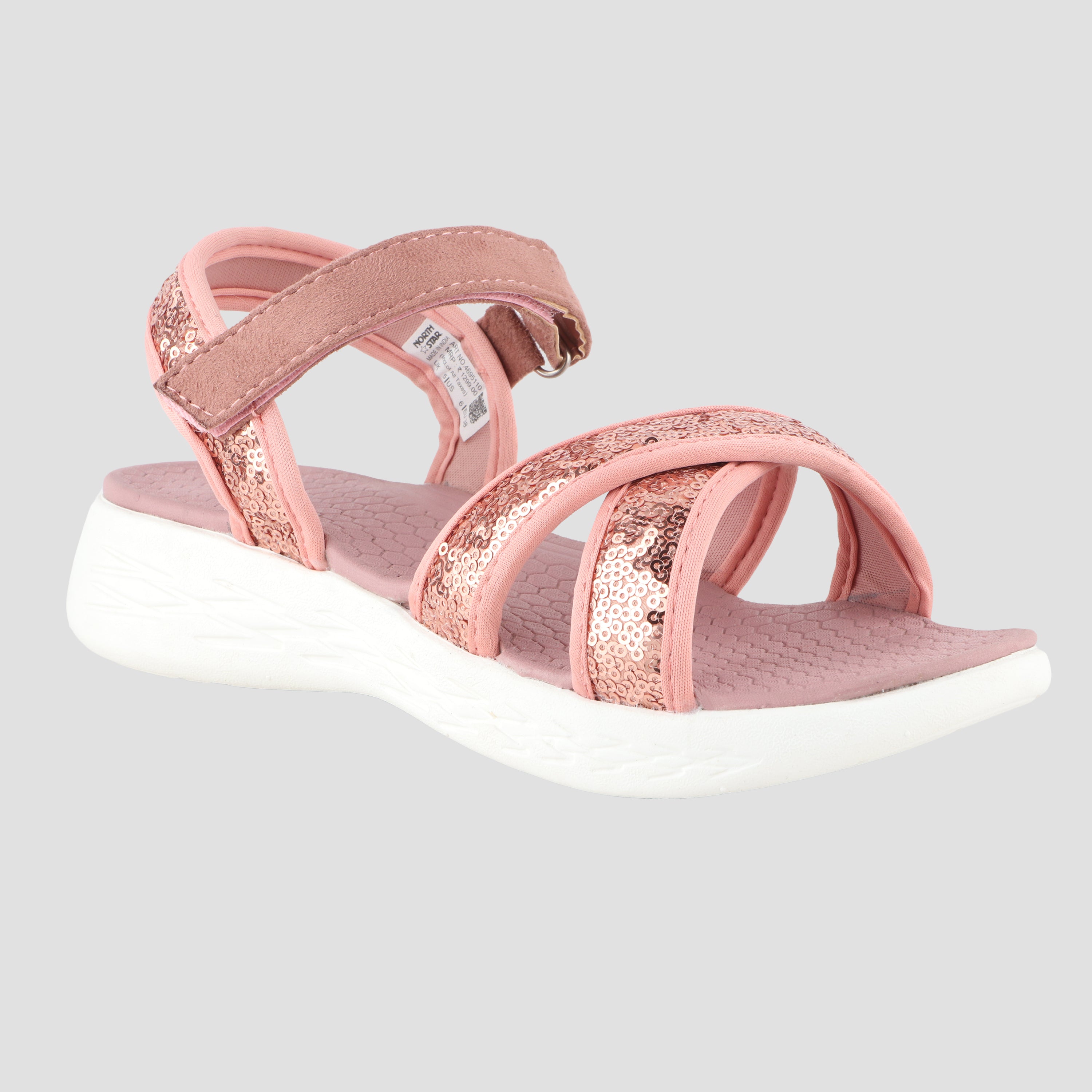 FUEL fashion Sandal for Women (Pink)