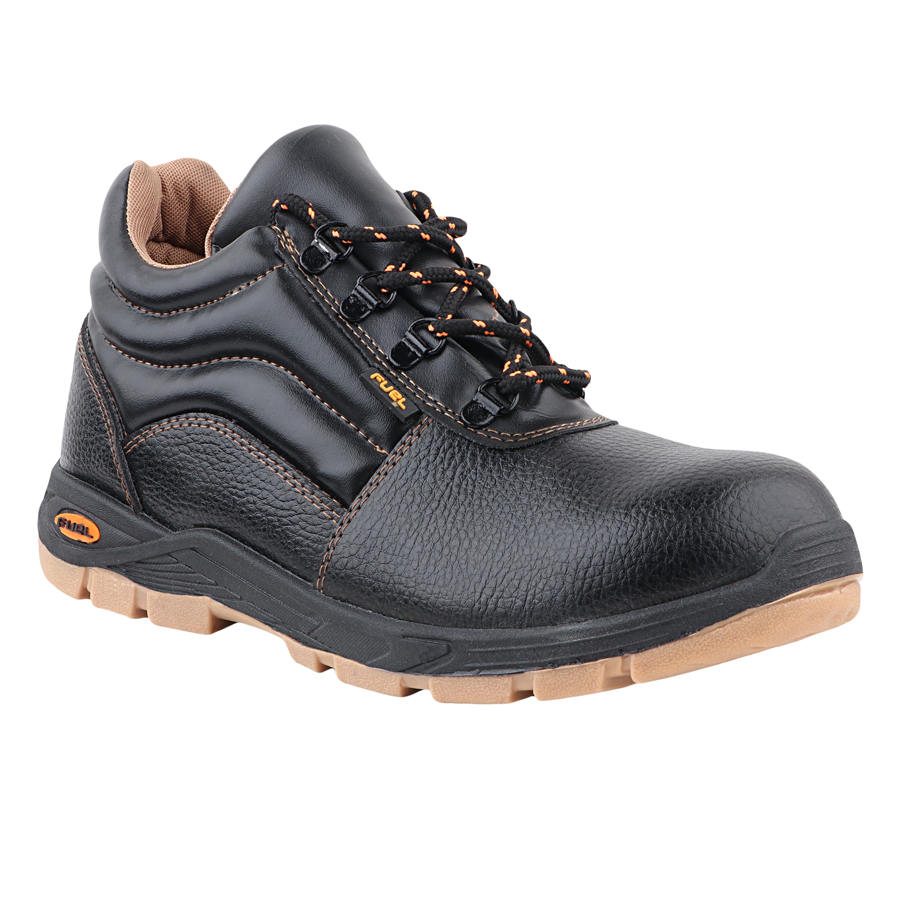 FUEL Comfortable and breathable Jordan HC PVC safety shoes with 100J fit at every work and style (Black)