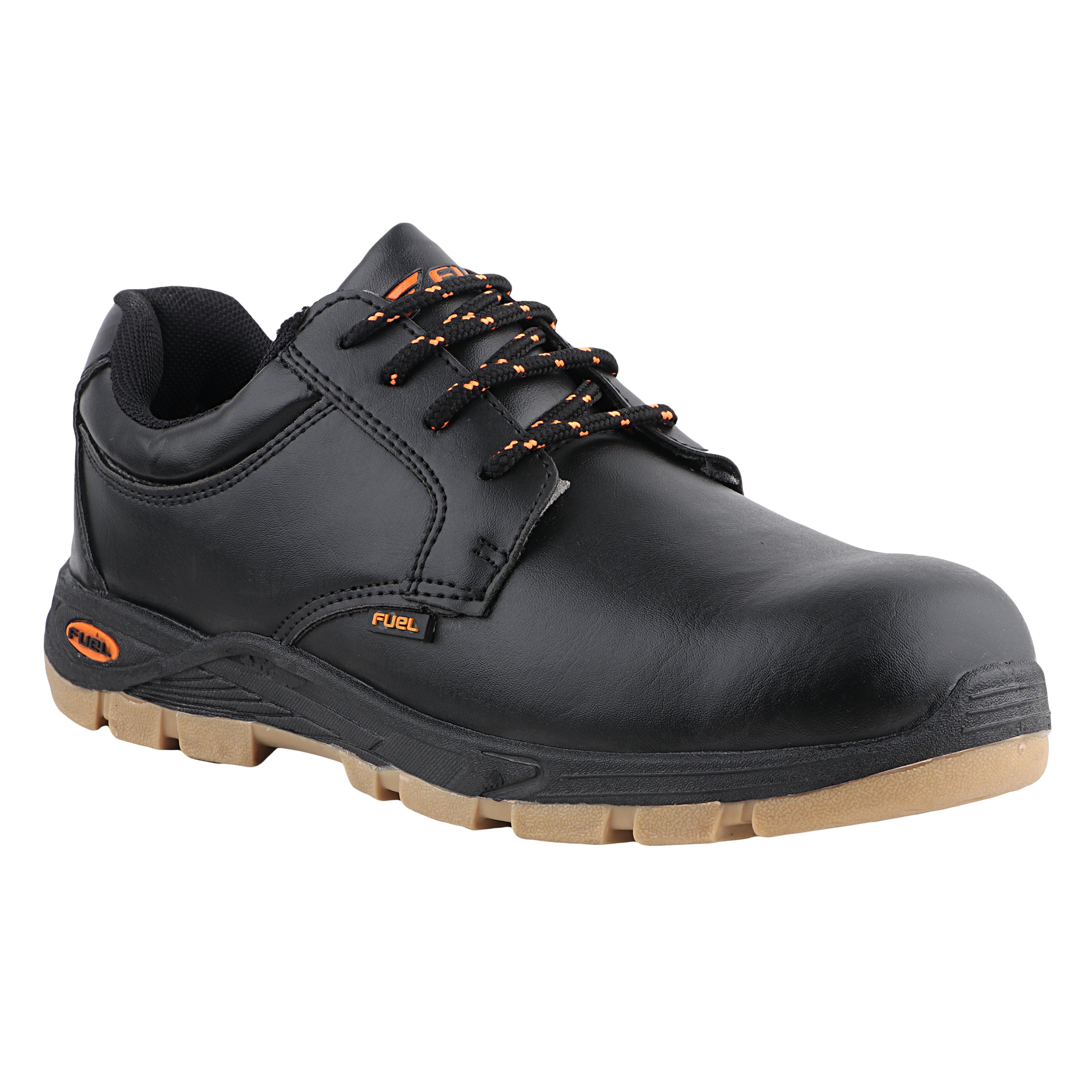 FUEL Comfortable and breathable Jordan LC 2 PVC Safety Shoes with 100J fit at every work and style (Black)