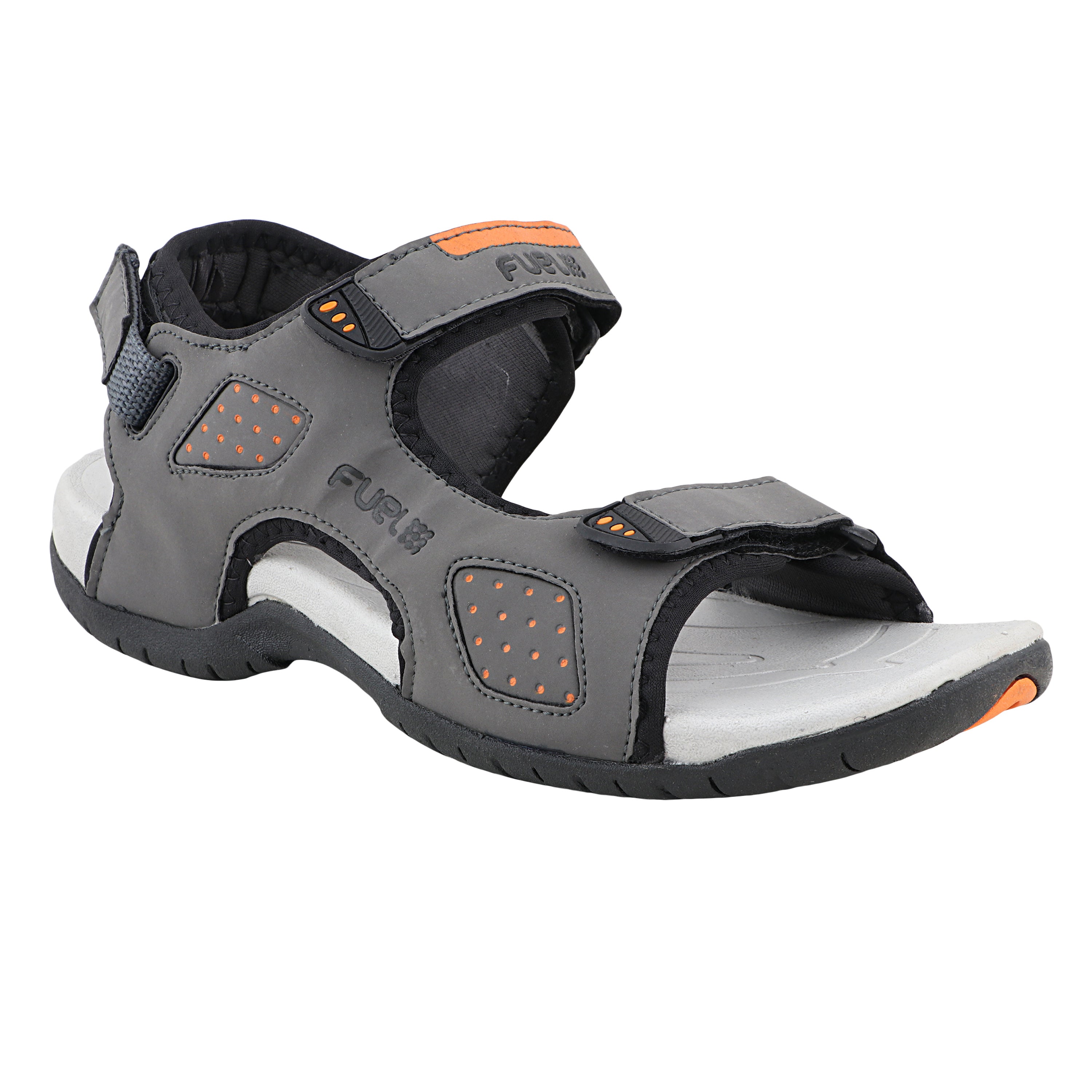 Fuel 2112-07 Sandal For Man (Grey-Orange)