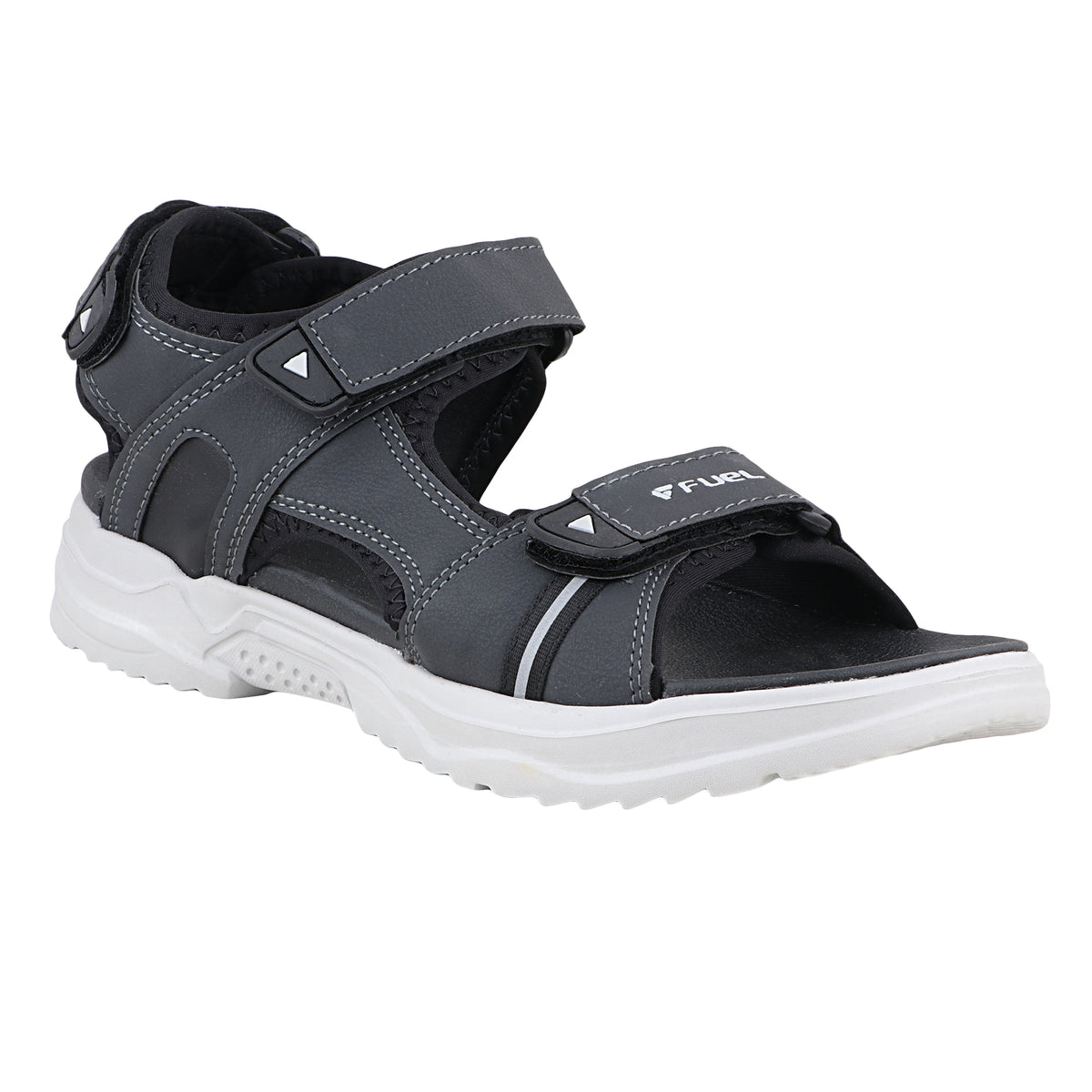 FUEL Combat-03 Sports Chunky Sandals For Men's (Grey) – Fuel Shoes