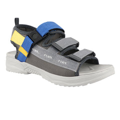 FUEL Combat-05 Comfortable and Stylish Casual Sandals For Men's (Grey)