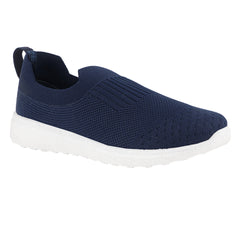 FUEL Florina Comfortable Slip-on Sports Shoes for Women (Navy)
